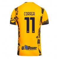 Fotbalové Dres Inter Milan Joaquin Correa #11 Alternativní 2024-25 Krátký Rukáv